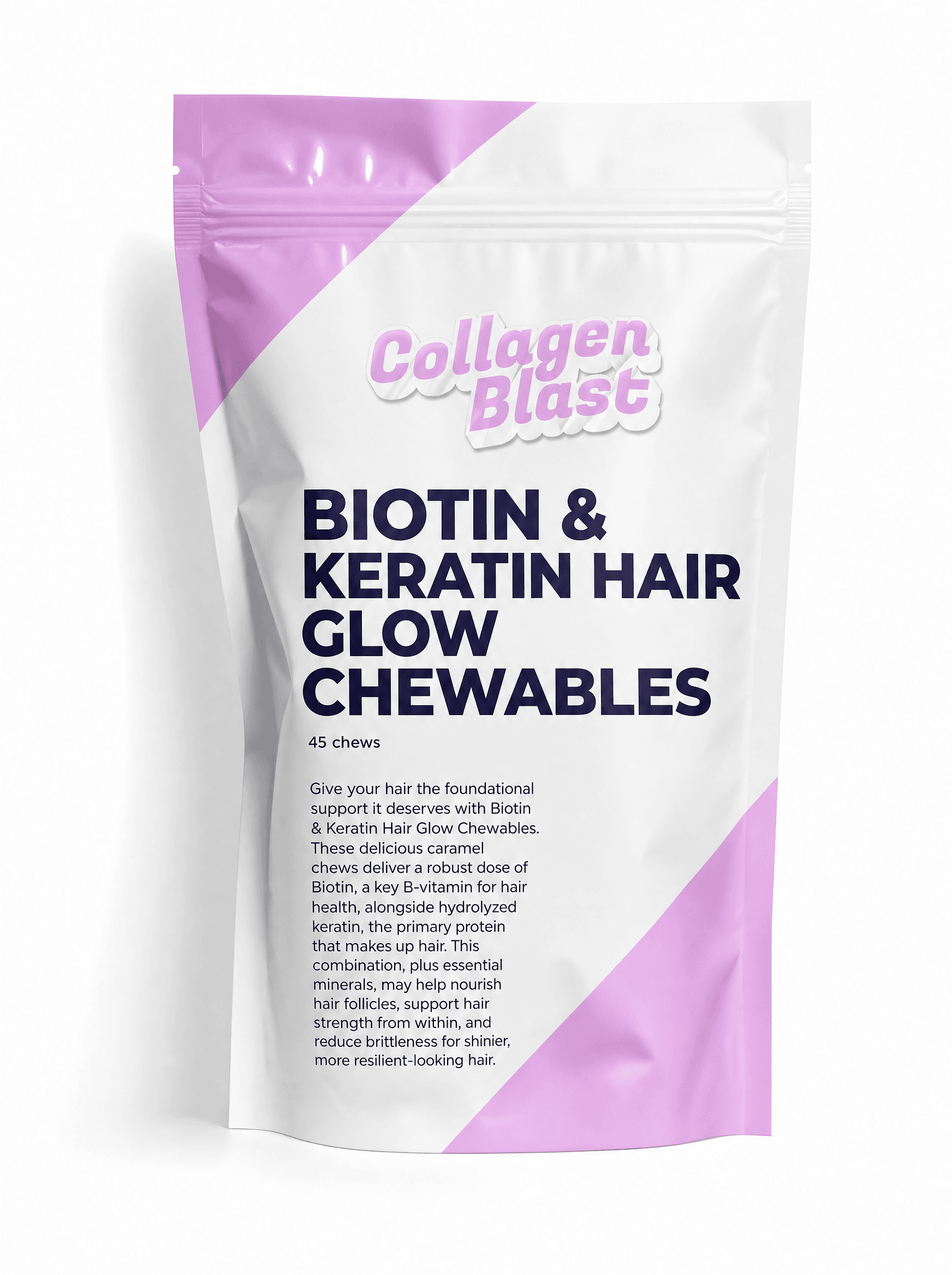 Biotin & Keratin Hair Glow Chewables